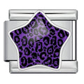 Leopard Print Star — Silver [ref:55158436561174]