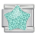 Leopard Print Star — Silver [ref:55158451634454]