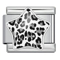 Leopard Print Star — Silver [ref:55158477193494]