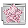 Leopard Print Star — Silver [ref:55158499803414]