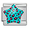 Leopard Print Star — Silver [ref:55158522282262]