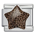 Leopard Print Star — Silver [ref:55158535782678]