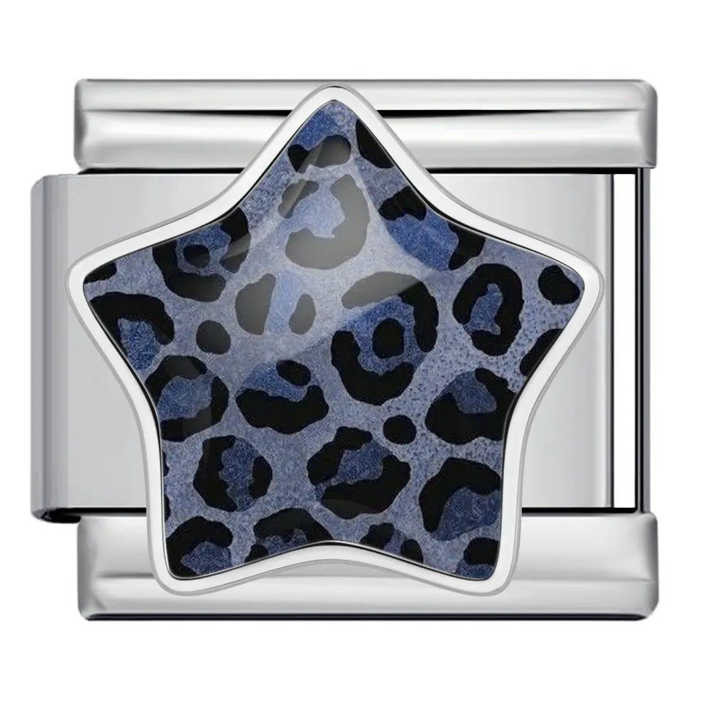 Leopard Print Star — Silver [ref:55158589063446]