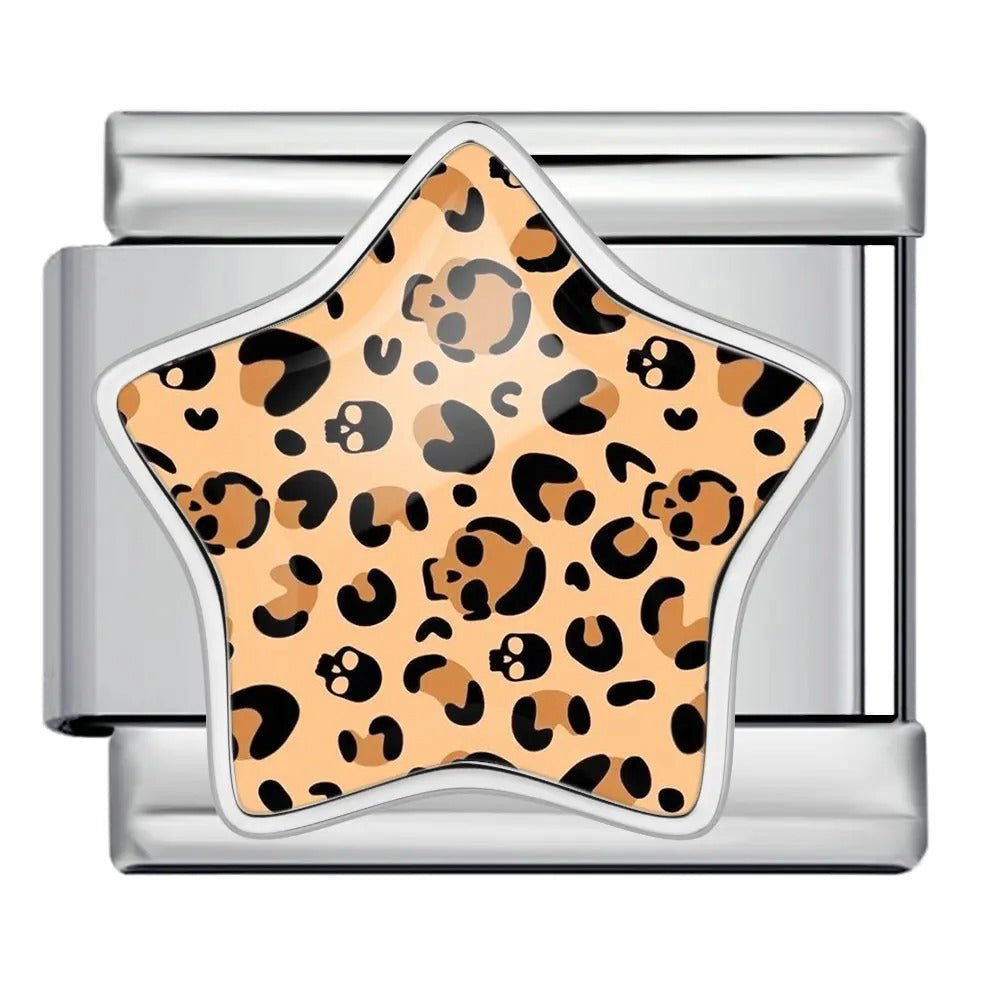 Skull Print Star [ref:55158642802966]
