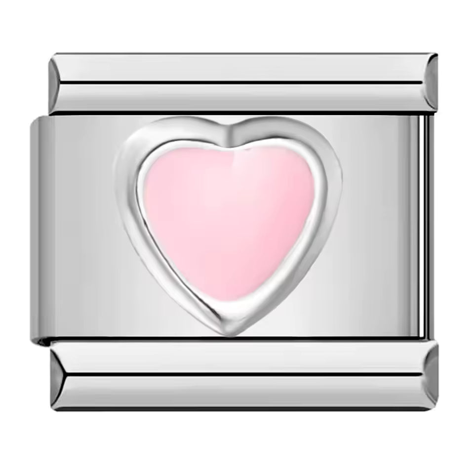 Pink Heart — Silver [ref:55174377898262]
