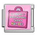 You're worth more than a number — Silver [ref:55178305831190]
