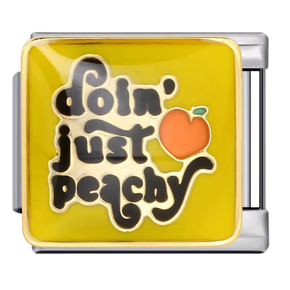 Doin' just peachy — Silver [ref:55178680631574]