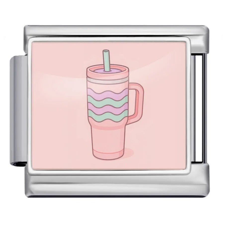 Pink Tumbler — Silver [ref:55179117429014]
