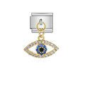 Dangling Evil Eye — Silver [ref:55610653442326]