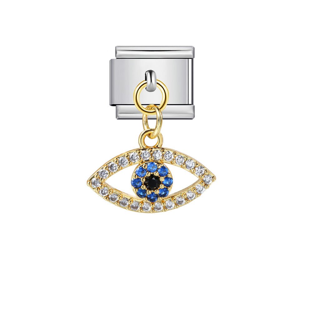 Dangling Evil Eye — Silver [ref:55610653442326]