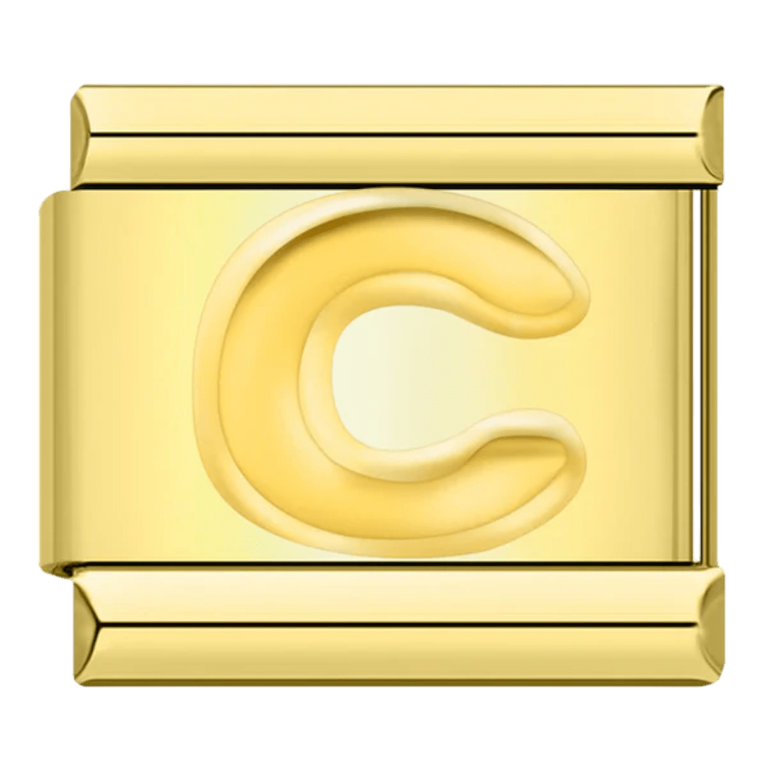 Letter (C) — Gold [ref:50487413866774]