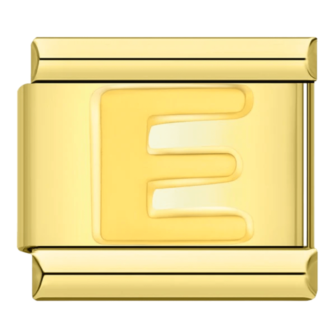 Letter (E) — Gold [ref:50487415144726]