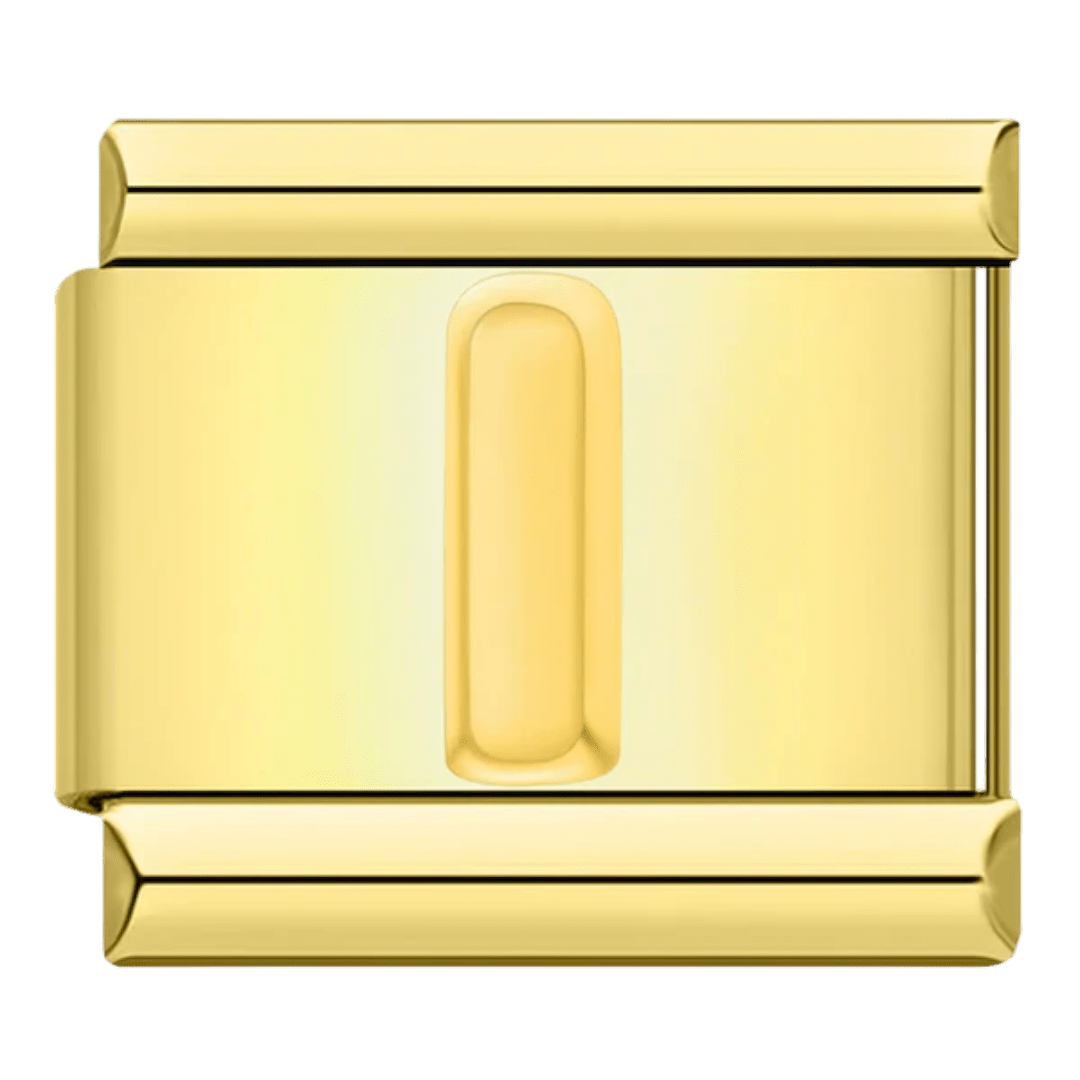Letter (I) — Gold [ref:50487415275798]