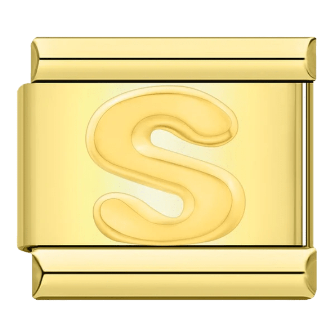 Letter (S) — Gold [ref:50487417962774]