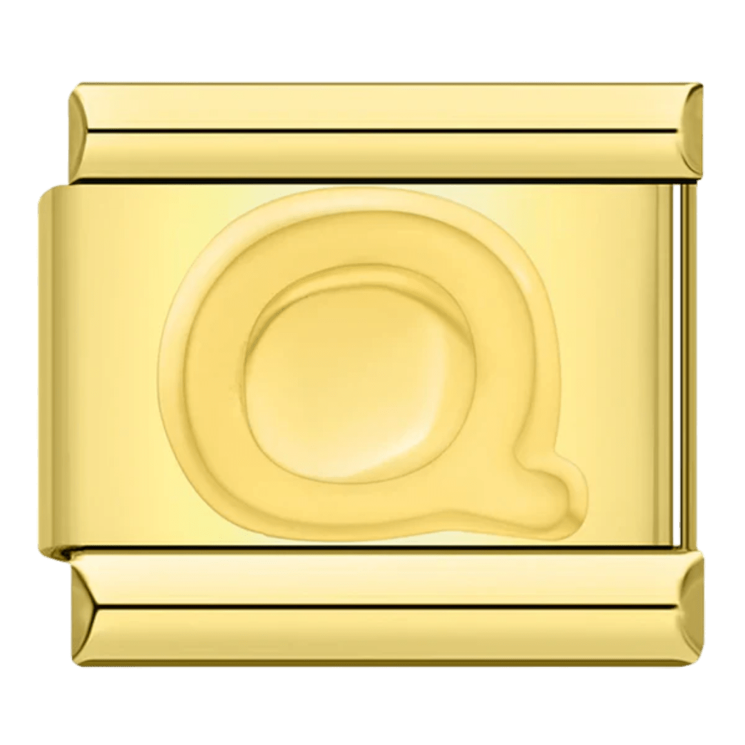 Letter (Q) — Gold [ref:50487418093846]
