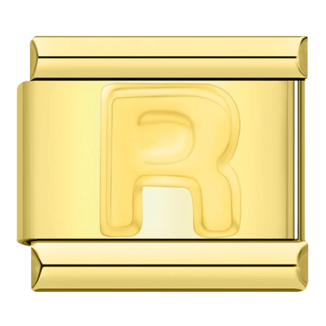 Letter (R) — Gold [ref:50487418224918]