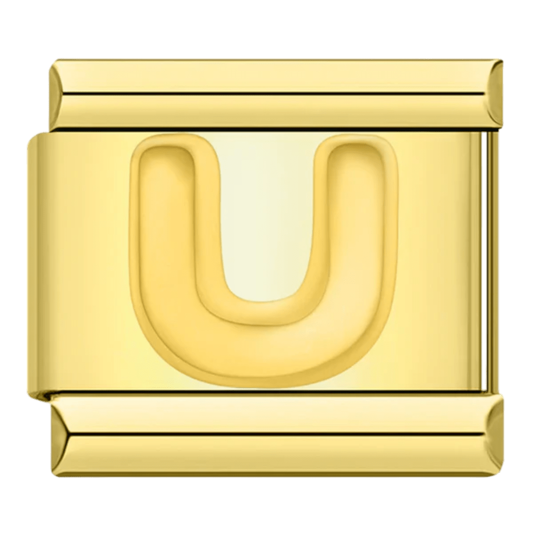 Letter (U) — Gold [ref:50487419601174]