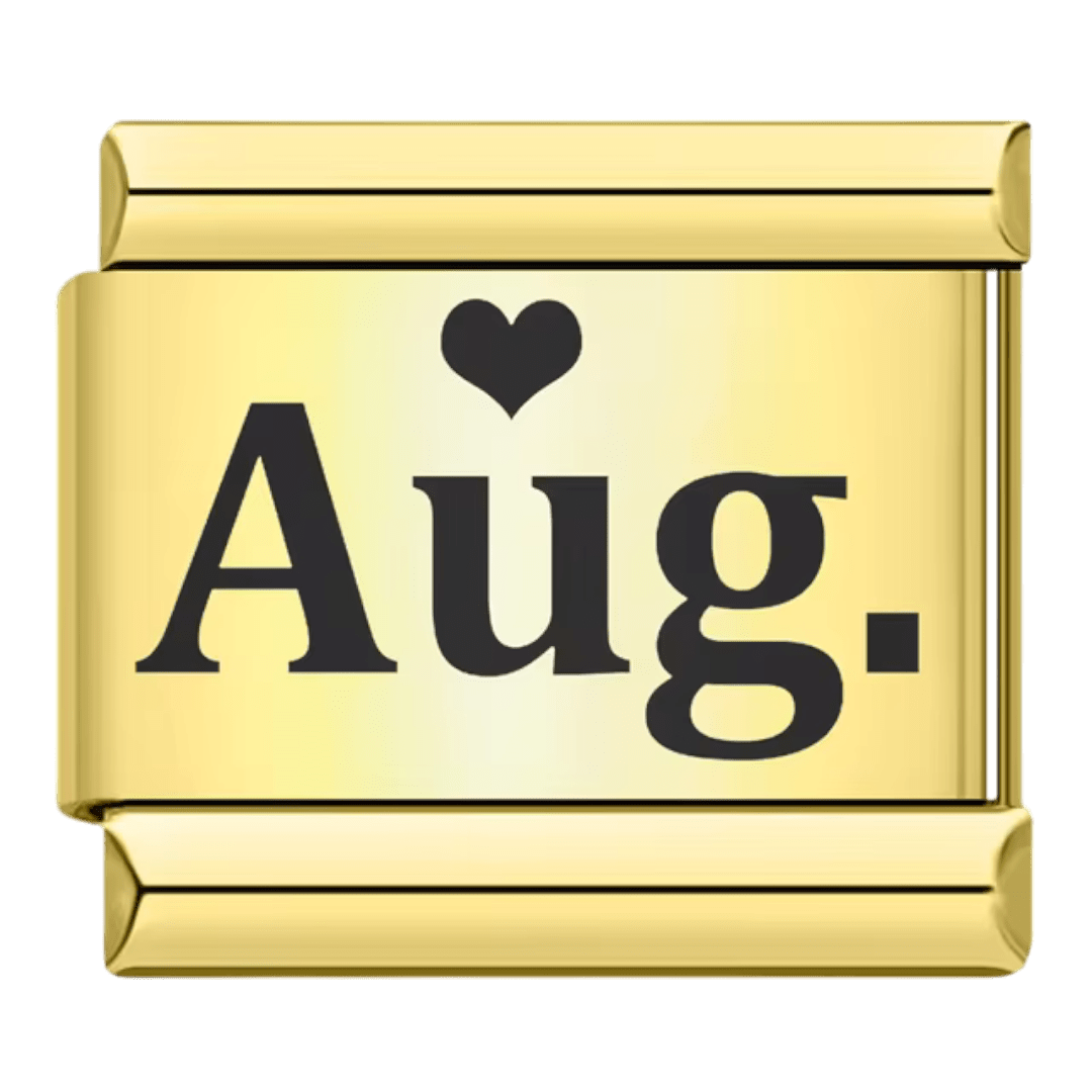 Month (August) — Gold [ref:50487430021398]