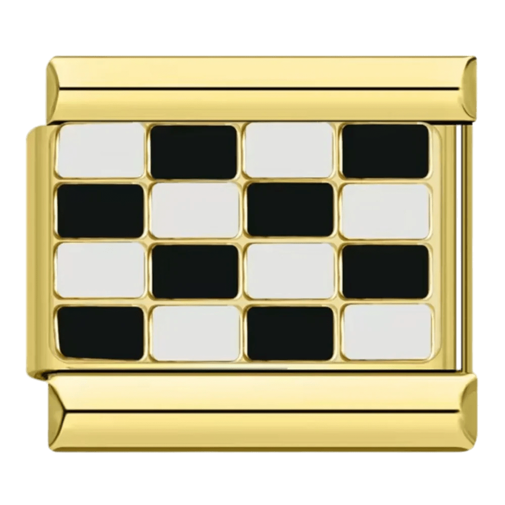 Checkered Flag — Gold [ref:50487470522646]