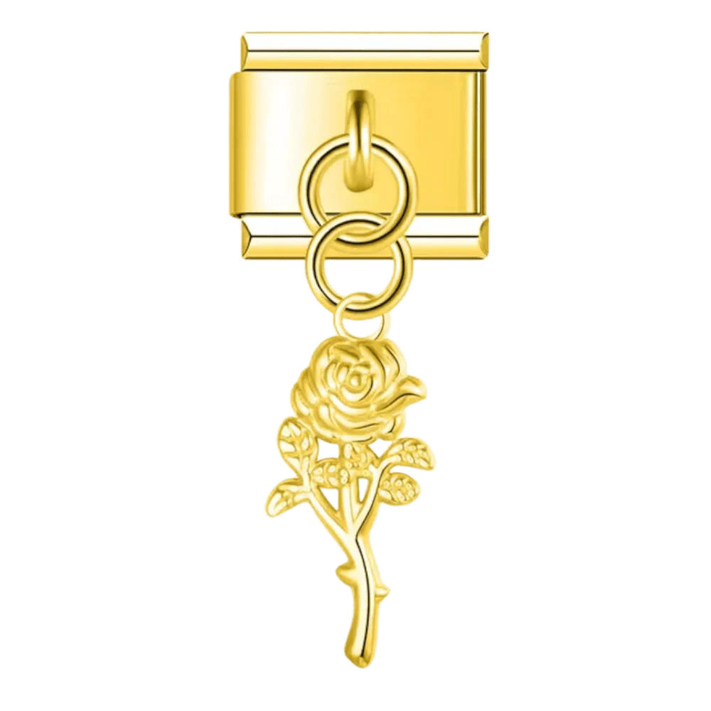 Dangling Rose — gold [ref:50487474323734]