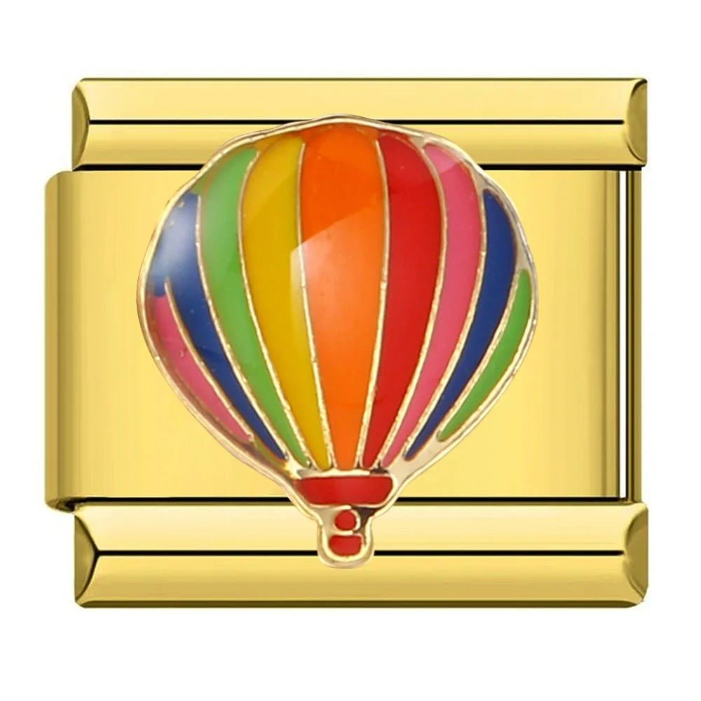 Hot Air Balloon — Gold [ref:50487615684886]