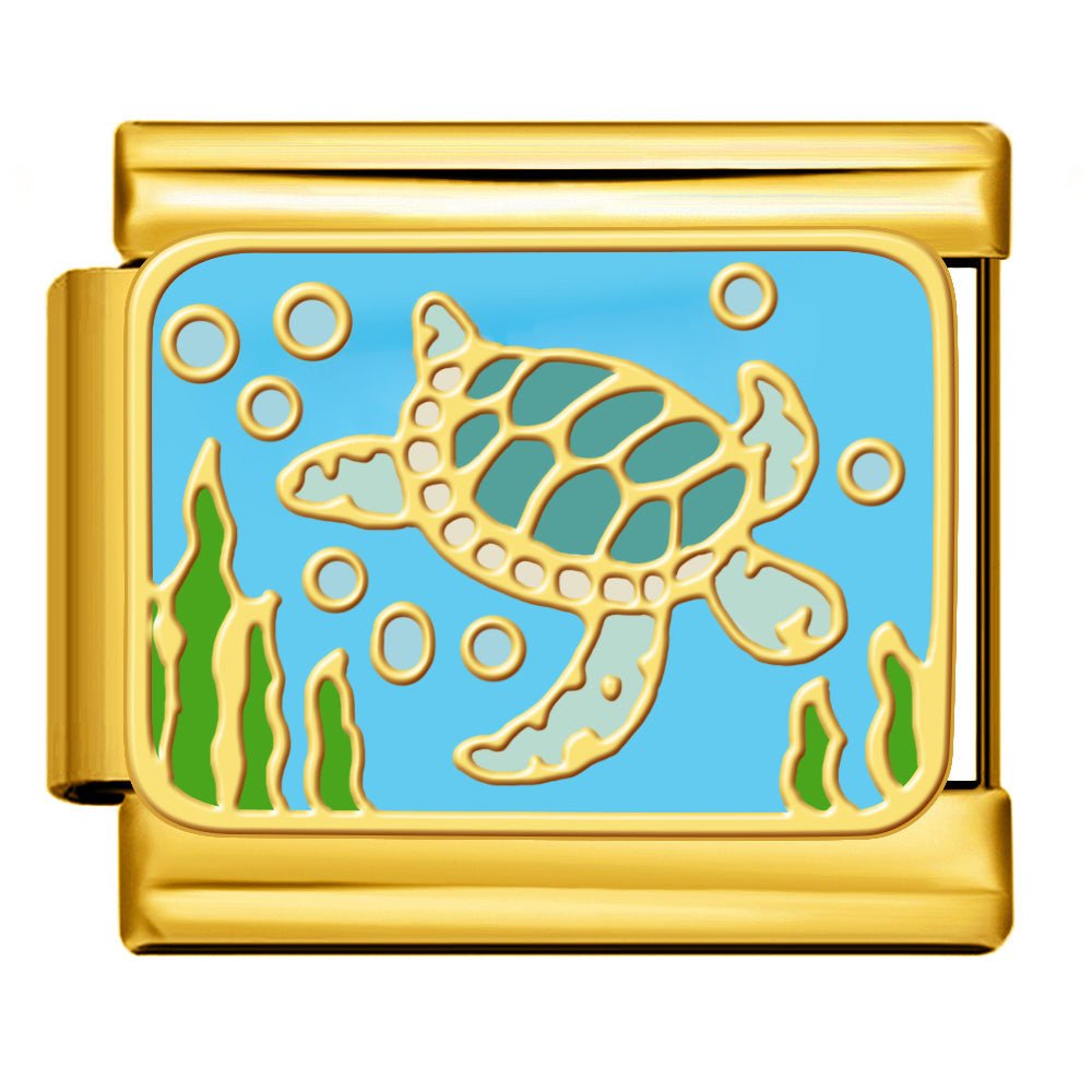 Sea Turtle — Gold [ref:53268268843286]