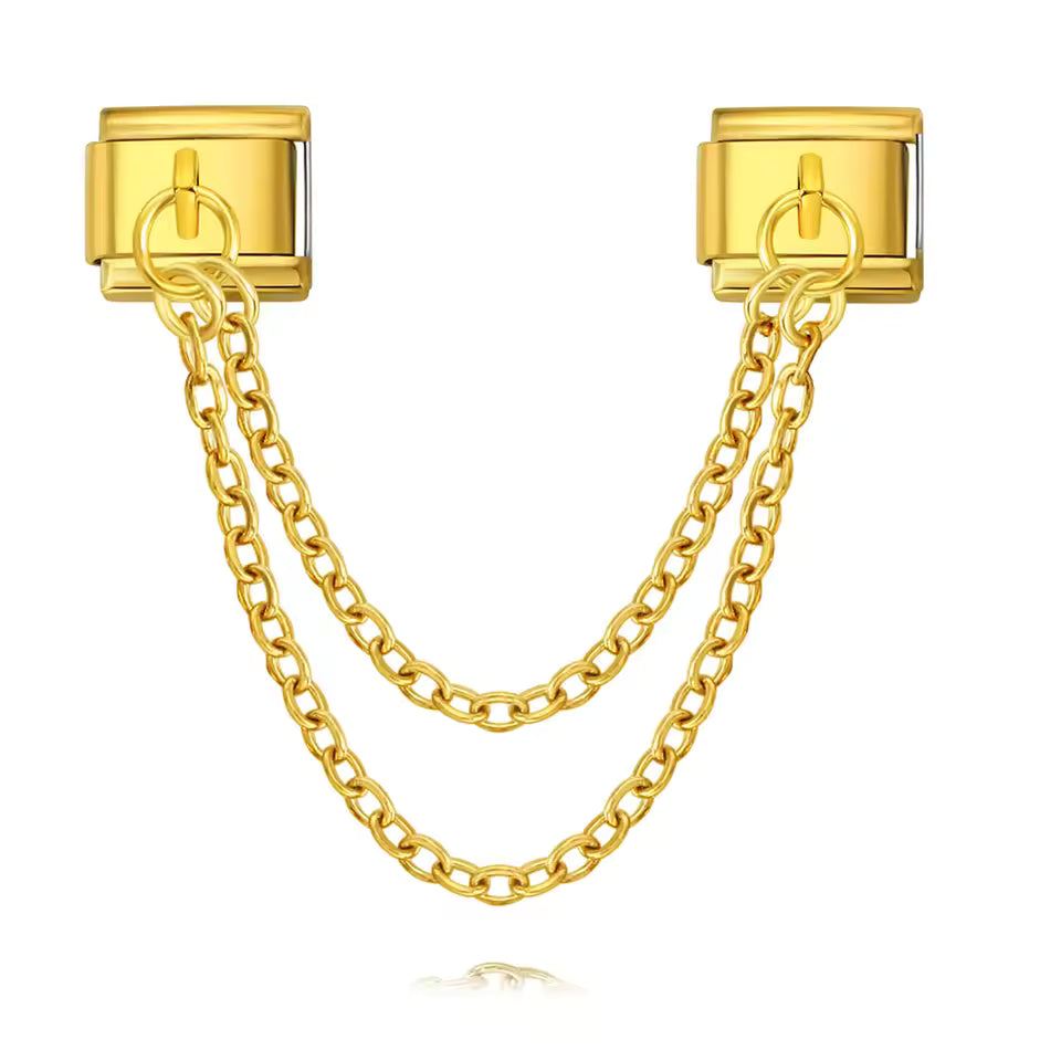 Stacked Chain — Gold [ref:53268481343766]