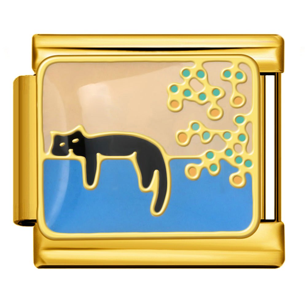 Sleepy Cat — Gold [ref:53435325907222]