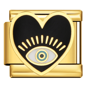 Evil Eye Heart — Gold [ref:54345610985750]
