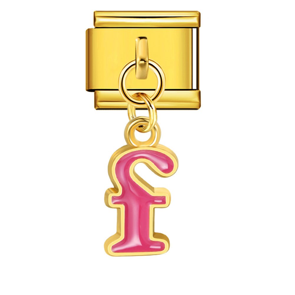 Dangling Letter (F) — Gold [ref:54733366165782]