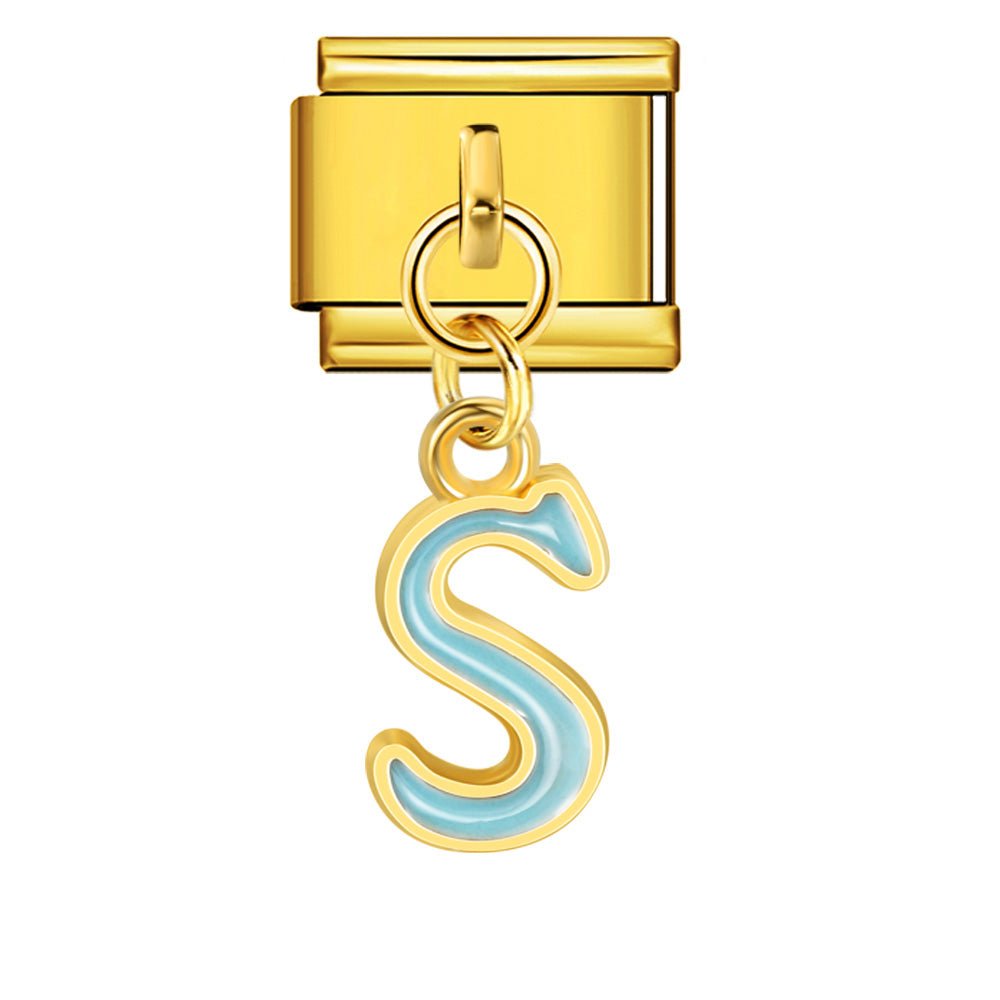 Dangling Letter (S) — Gold [ref:54733622280470]