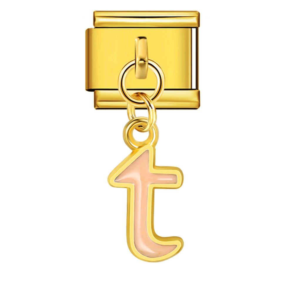 Dangling Letter (T) — Gold [ref:54733631095062]