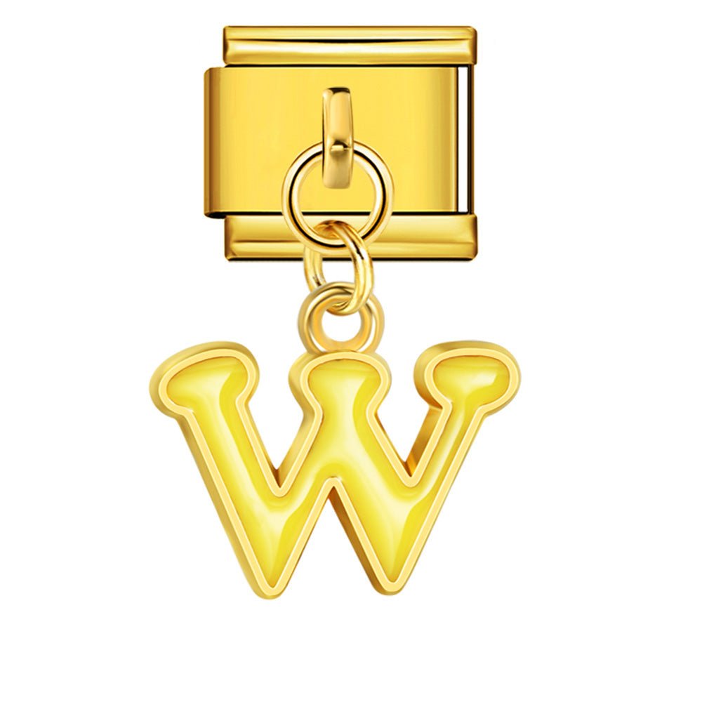 Dangling Letter (W) — Gold [ref:54733653606678]