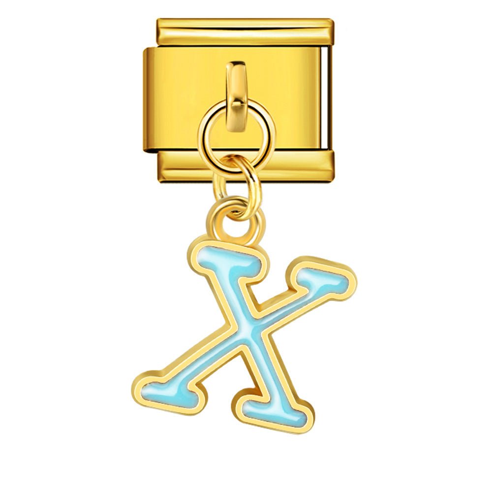 Dangling Letter (X) — Gold [ref:54733659603222]