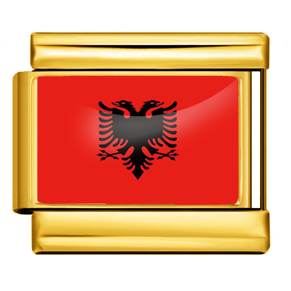 Flag (Albania) — Gold [ref:54754626765078]