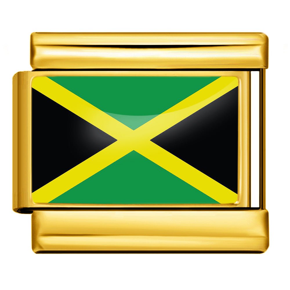 Flag (Jamaica) — Gold [ref:54754683486486]