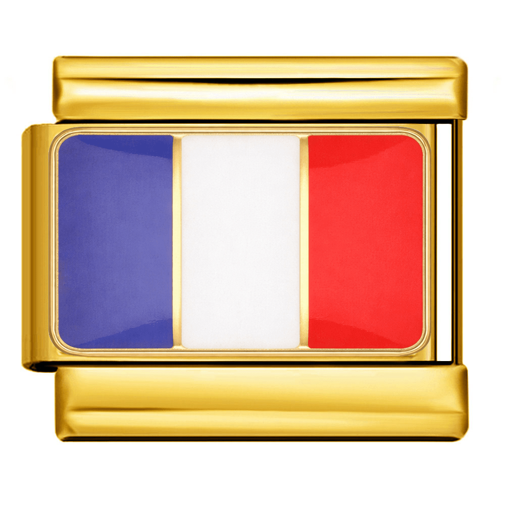 Flag (France) — Gold [ref:54755385442582]