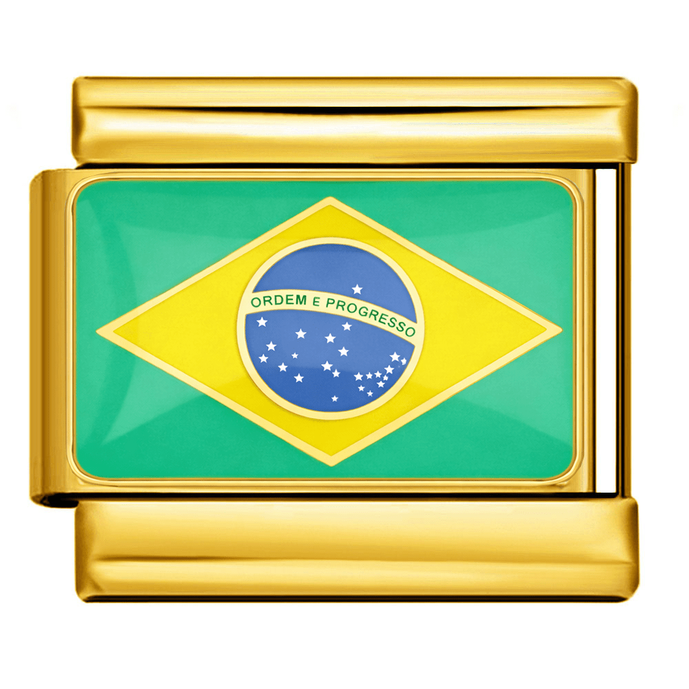 Flag (Brazil) — Gold [ref:54755403235606]