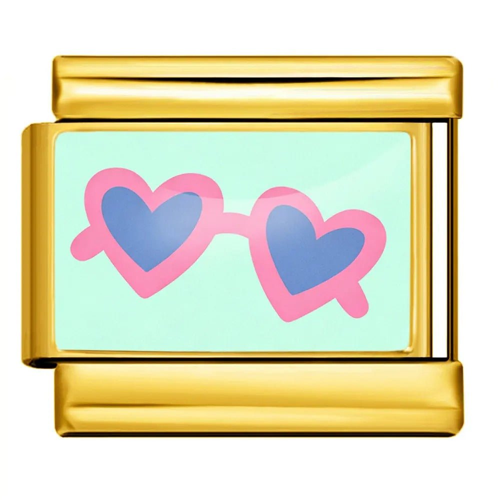 Heart Sunglasses — Gold [ref:55157475311894]