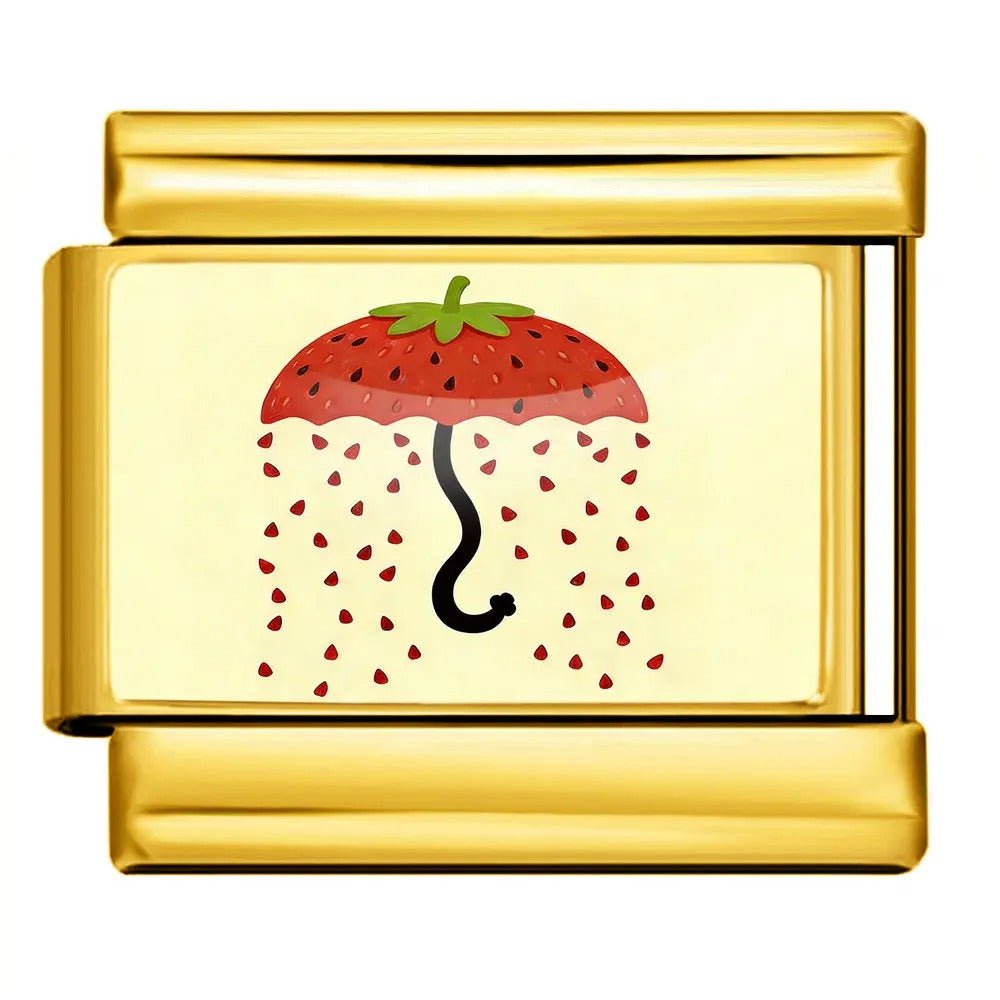 Strawberry Umbrella — Gold [ref:55157641412886]