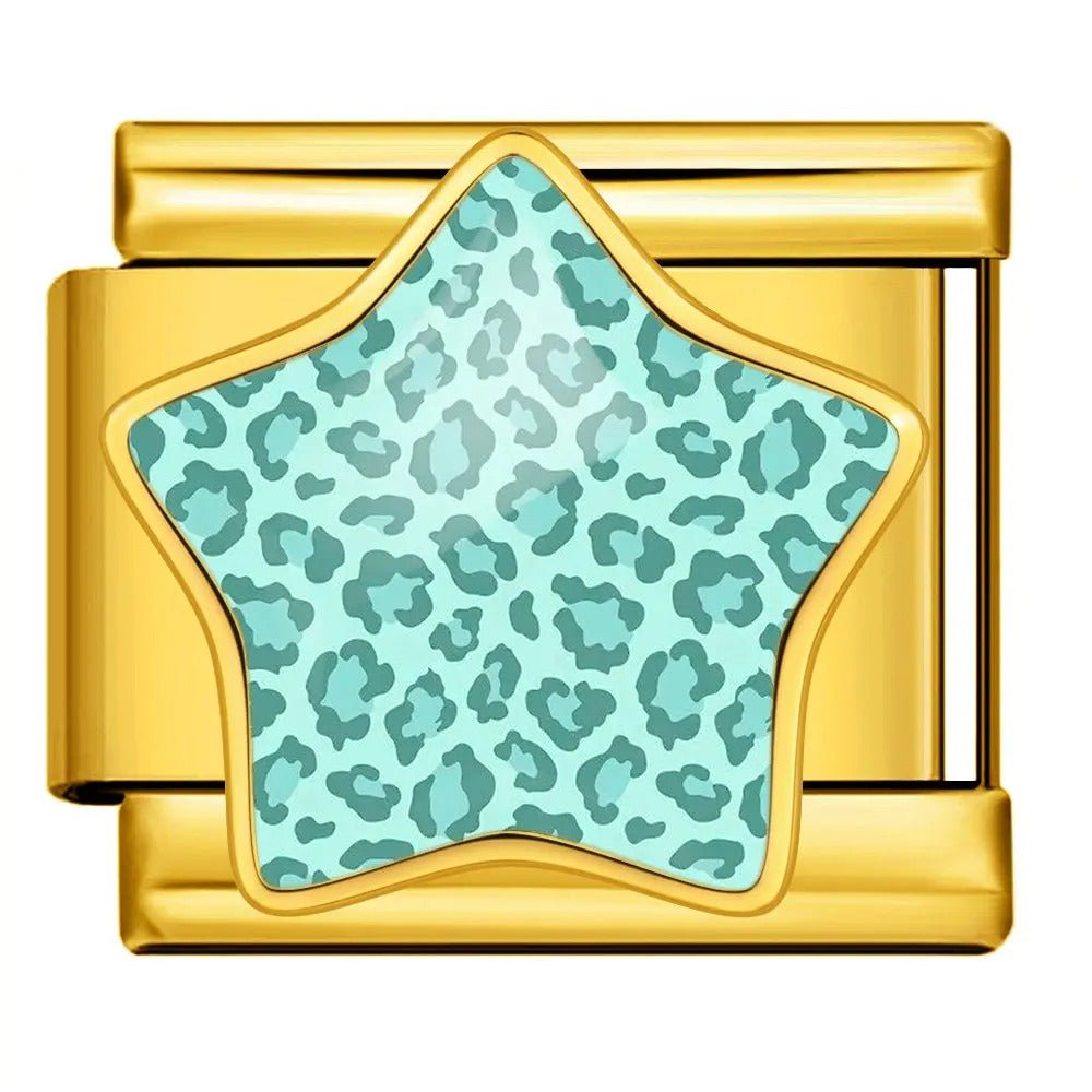 Leopard Print Star — Gold [ref:55158452879638]