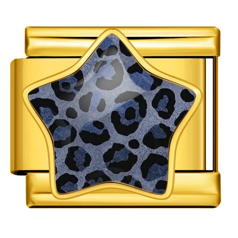 Leopard Print Star — Gold [ref:55158589096214]