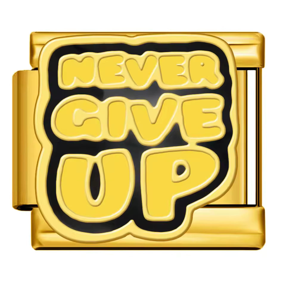 Never Give Up — Gold [ref:55173234065686]