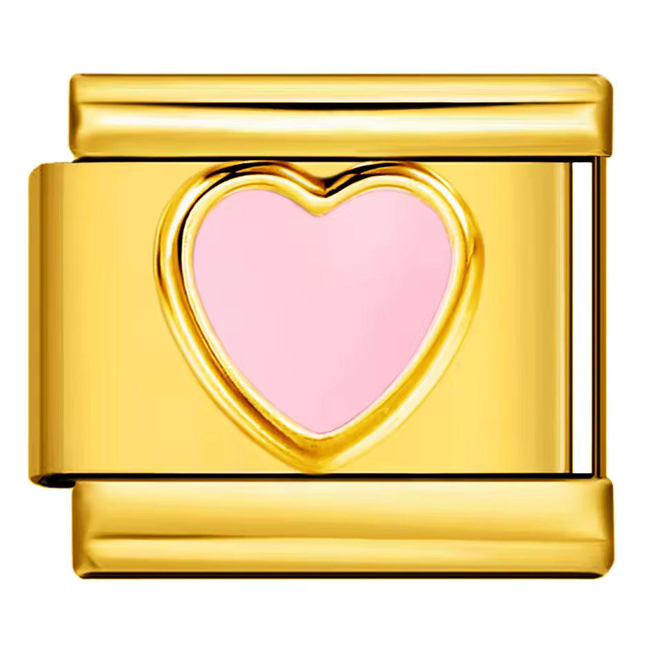 Pink Heart — Gold [ref:55174378619158]