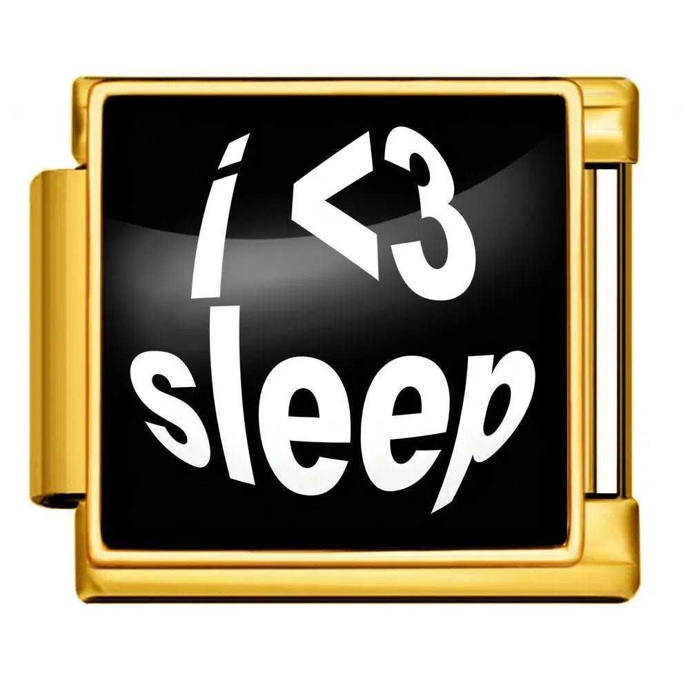 I <3 Sleep — Gold [ref:55179413979414]