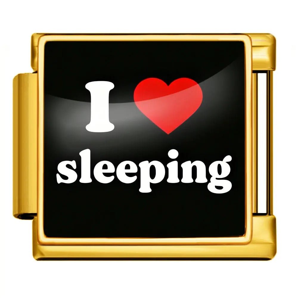I <3 Sleeping — Gold [ref:55179467522326]