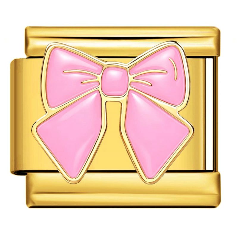 Pink Bow — Gold [ref:55610633027862]
